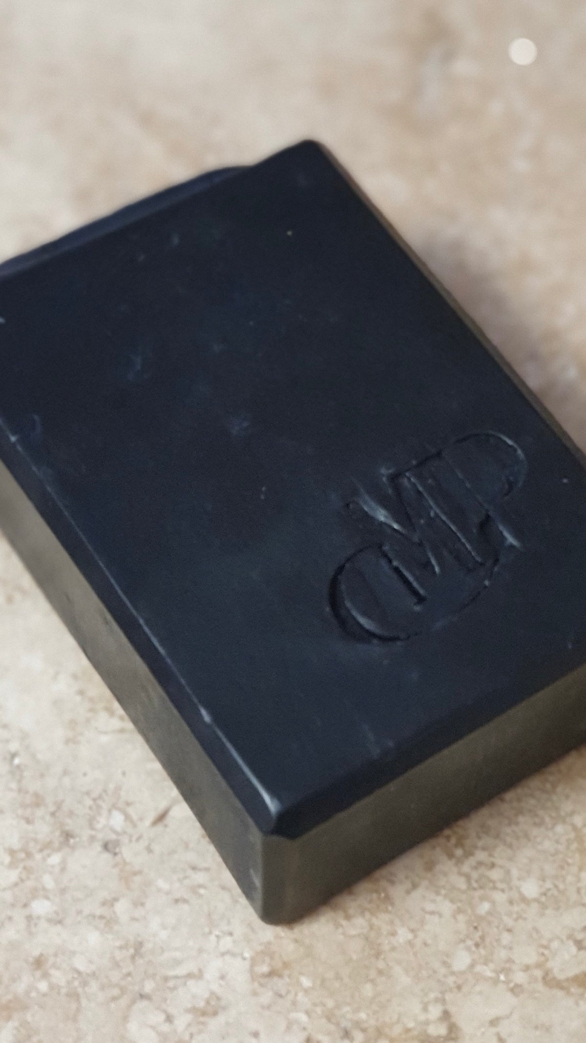 Activated Charcoal, Bentonite & Tea Tree Soap — oily and combination skin — cold-processed, made in France — 120g / 50g