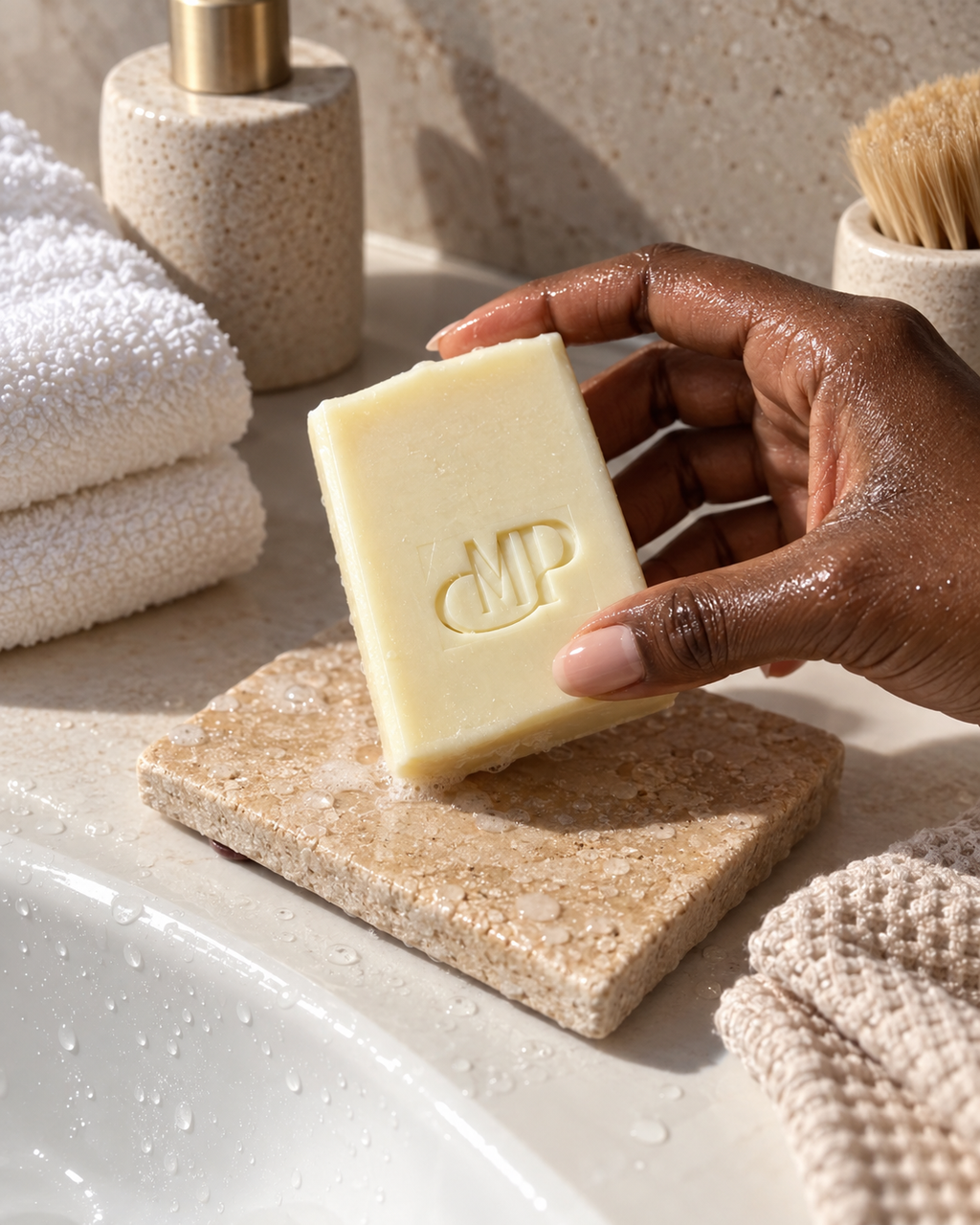 Kokum, Aloe Vera & Babassu Soap — coconut oil and fragrance-free — cold-processed, made in France — 120g / 50g
