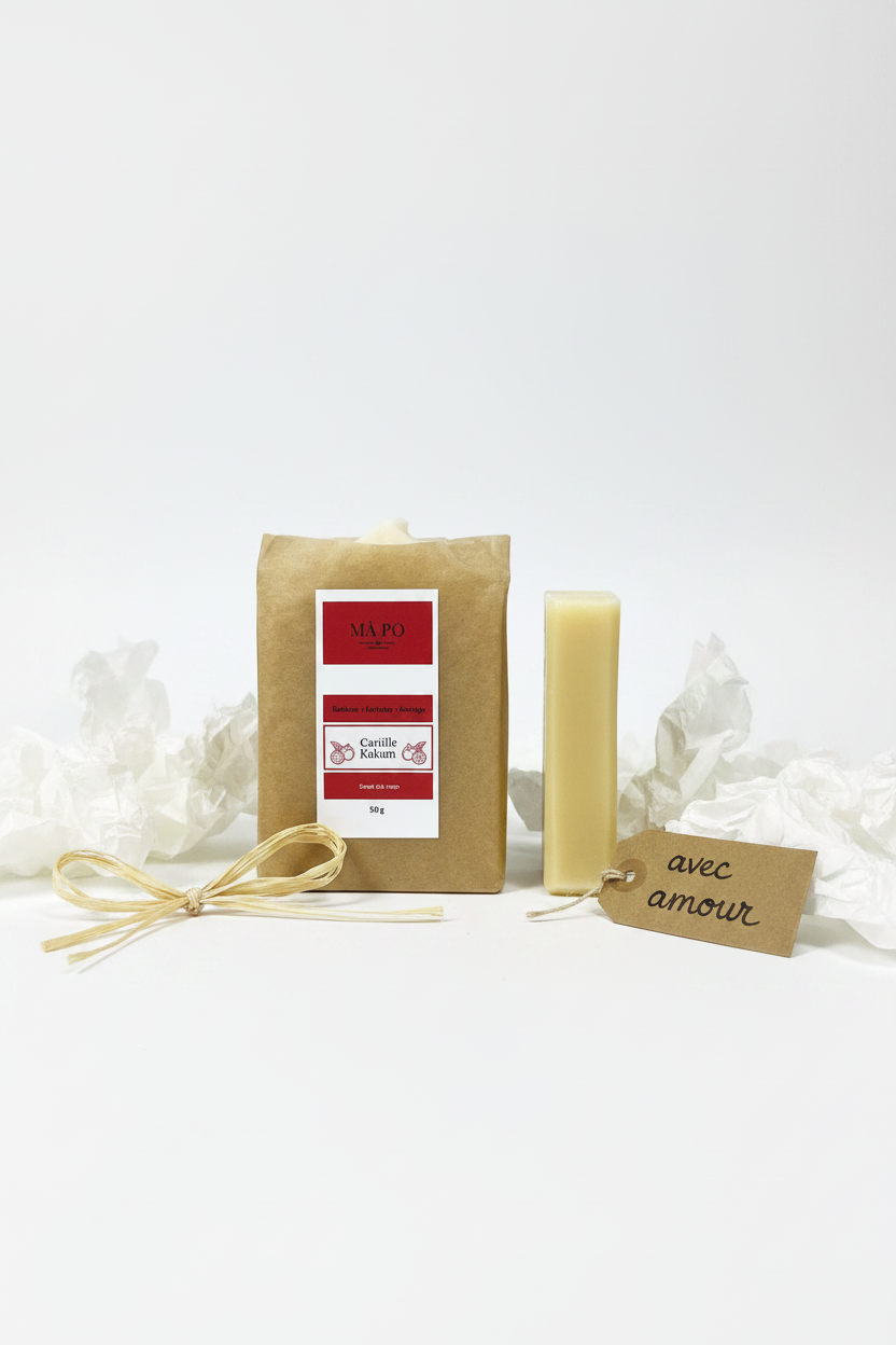 Savon Castille Kokum 50g format cadeau - Mâ Pô Cosmetics