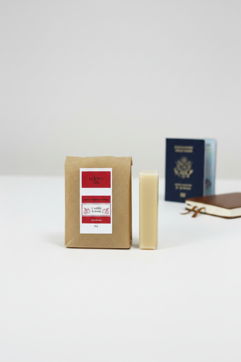 Savon Castille Kokum 50g format voyage - Mâ Pô Cosmetics