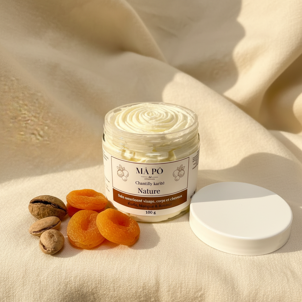 Chantilly karité nature [description courte de l'image] — Mâ Pô Cosmetics