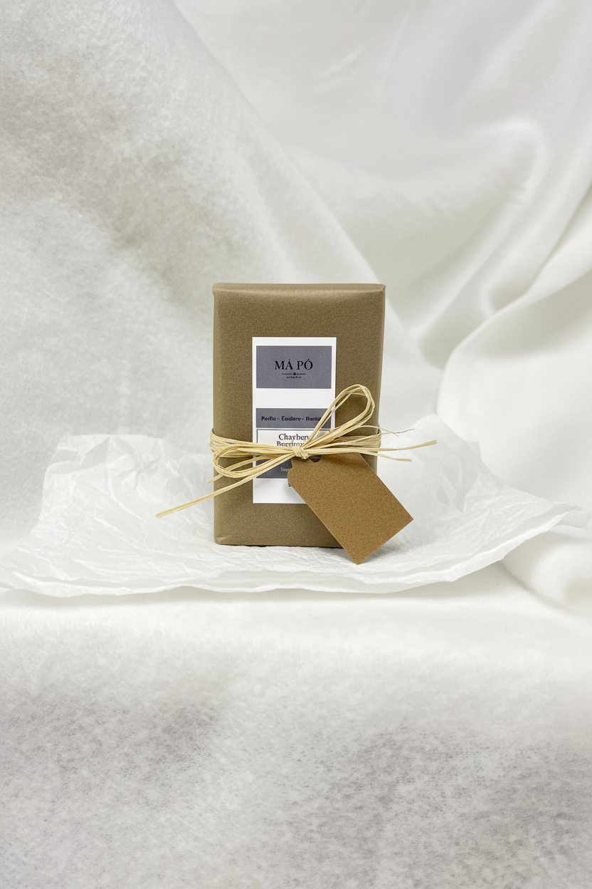  Savon Charbon & Tea Tree 50g format cadeau - Mâ Pô Cosmetics